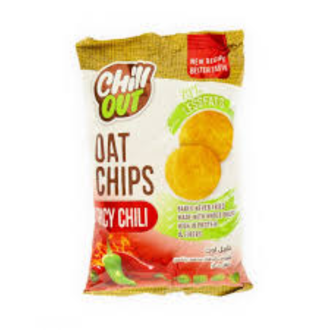 CHILL OUT OAT CHIPS SPICY CHILLI 60G